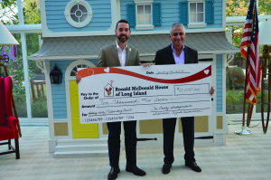 Matthew Campo, RMHLI President with Peter Phillips, Tri-County president