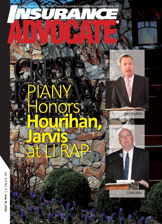 Insurance Advocate Magazine May 15, 2016